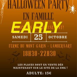Halloween Party - early place adulte