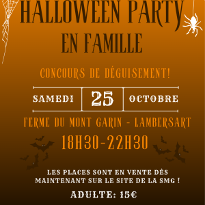 Halloween Party - place adulte