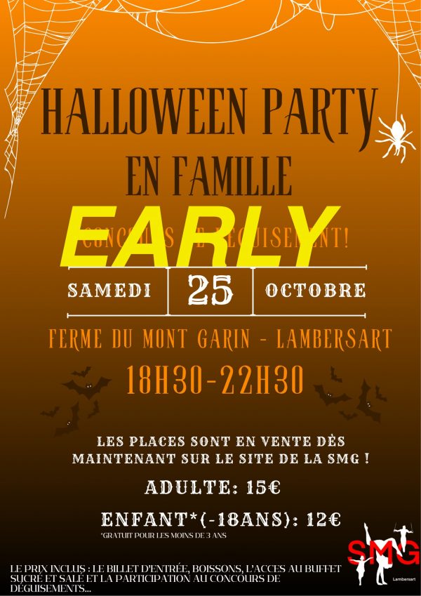Halloween Party - early place enfant (4-17ans)