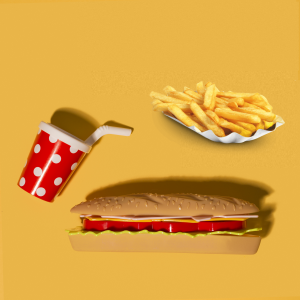 Précommande Finale Jeunes - Formule complète (sandwich - frites - boisson)